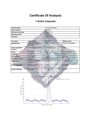 BHMTH 1-Andro Capsules