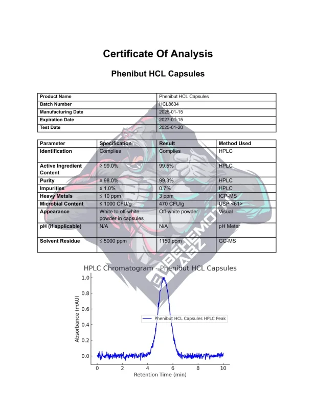 BEHEMOTH LABZ phenibut hcl