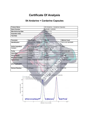 BHMTH S4 Andarine + Cardarine Capsules
