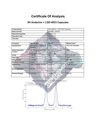 BHMTH S4 Andarine + LGD-4033 Capsules
