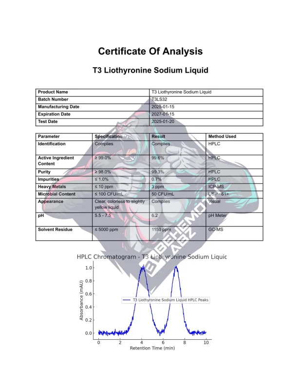 BEHEMOTH LABZ T3 Liothyronine Sodium