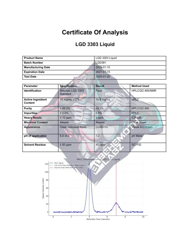 BEHEMOTH LABZ LGD 3303