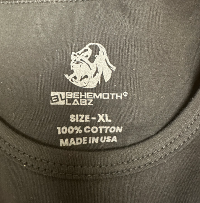 BEHEMOTH LABZ gym tank top