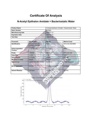 BHMTH N-Acetyl Epithalon Amidate + Bacteriostatic Water (1)