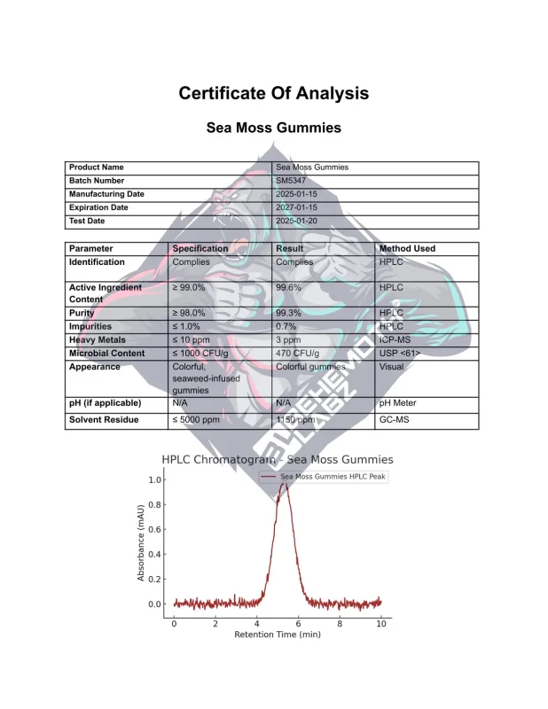 BEHEMOTH LABZ Sea Moss Gummies