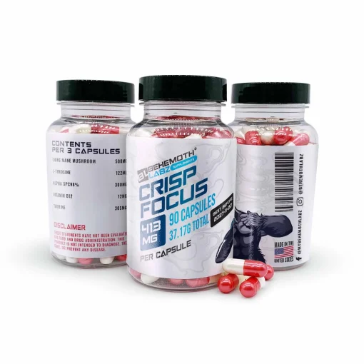 Crisp Focus 90 Capsules | Product | BehemothLabz