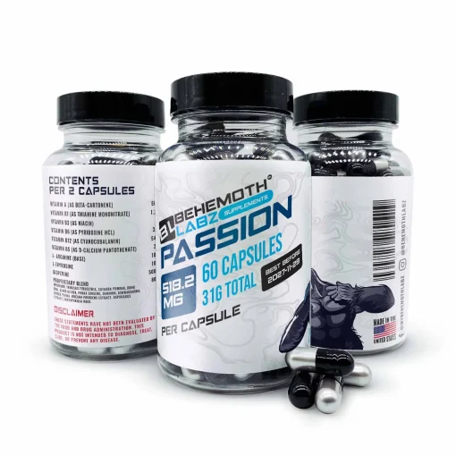 Passion Capsules 60 Capsules | Product | BehemothLabz