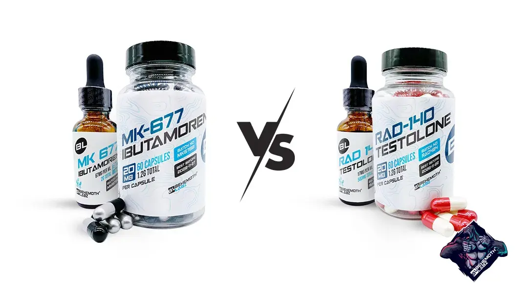 Comparing MK 677 vs RAD 140 | Featurer Image | BMZ