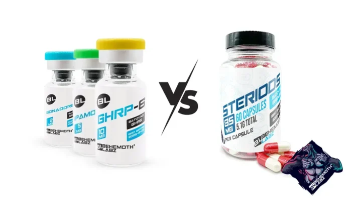 Peptides VS Steroids